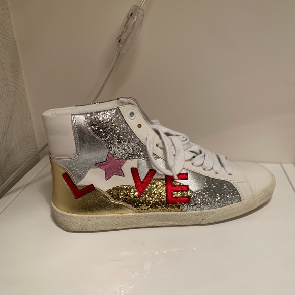 Yves Saint Laurent hi-top women’s sneakers - Picture 2 of 7